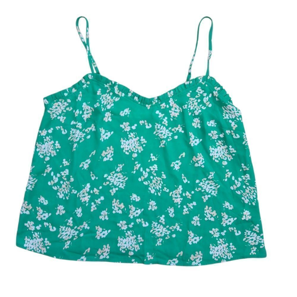 Lush Floral Print Top NWOT